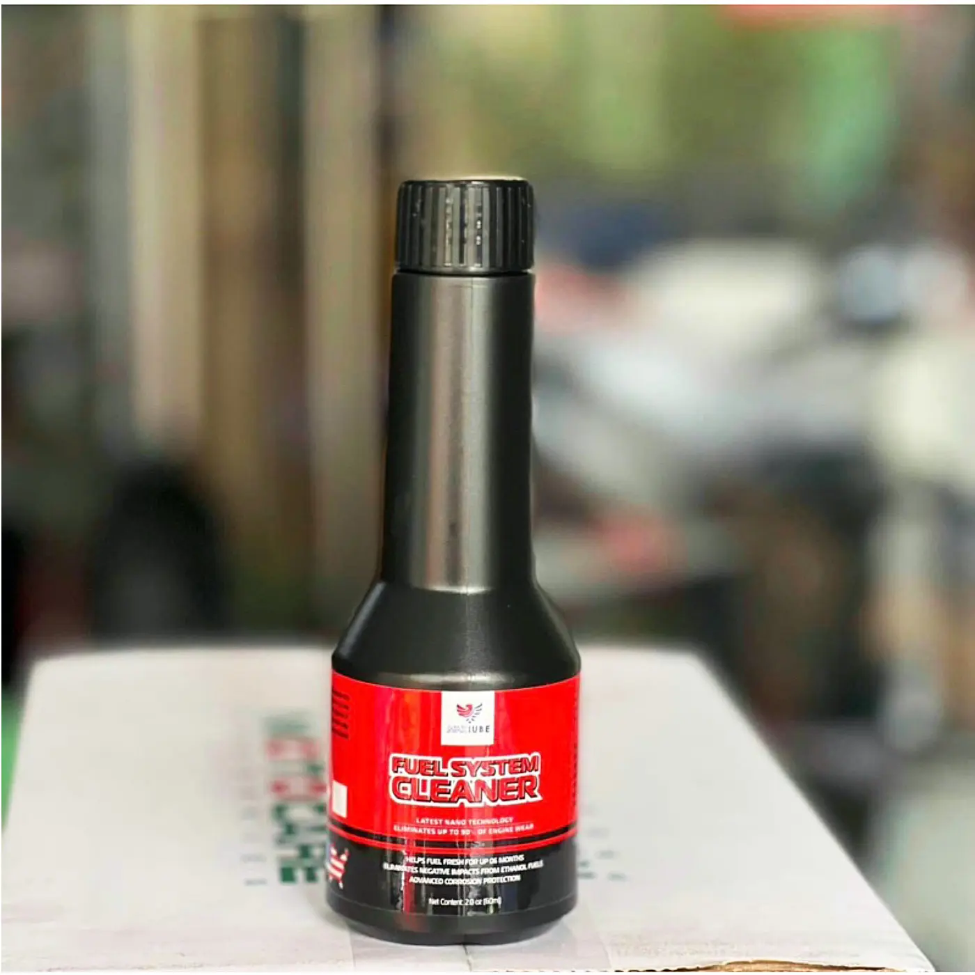 Chai Phụ Gia Maxlube Fuel System Cleaner 60ml, Nhập Khẩu Mỹ, Giúp Tẩy Muội Than Carbon, Sạch Xăng