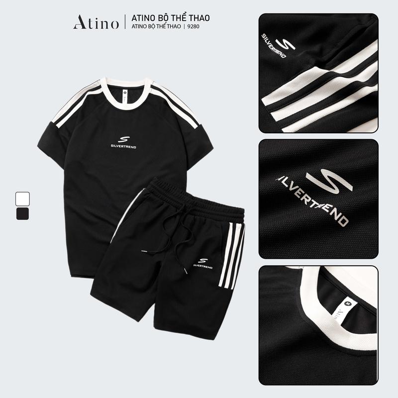 Bộ Quần Áo Thể Thao Nam SILVERTREND ATINO Regular L.2.9280 Sport Chạy Bộ Sport Chạy Bộ Top Bi Tập Thể Dục