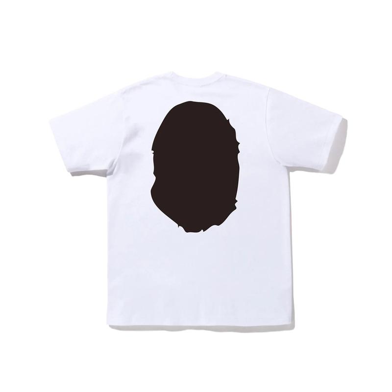 Áo Thun ngắn Tay BAPE, Cổ Điển, In Hình Gấu Trước Và Sau, 230G Bông Sợi Đôi, Bán Buôn Xuyên Biên Giới, Bộ Sưu Tập Xuân Hè 2023 Hàng Mới Về 3