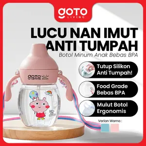 Goto [COD] Tammie Botol Minum Bayi Balita Tempat Air Bottle Lucu Karakter