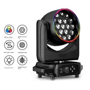 Lampu Sorot LED Spotlight Disco RGBW Moving Head DMX512 190W - JH-19