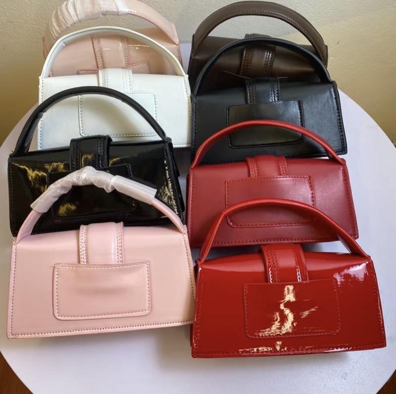 Product Introduction of Túi da quai bẹt có mác J có quai xách và dây đeo tiện lợi size 20cm bao đẹp Bag Đeo Vai Nữ 10