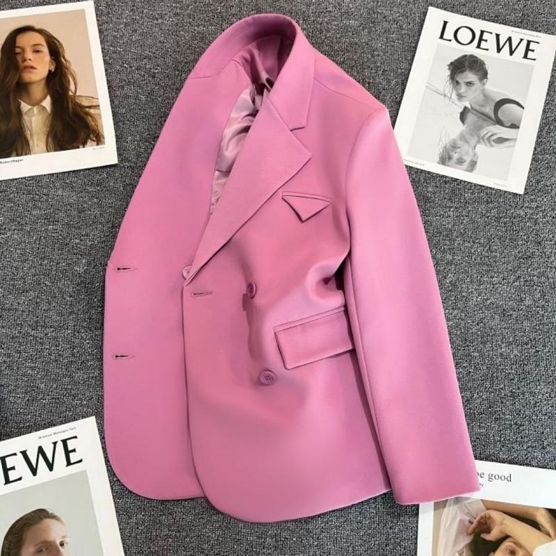 Product Introduction of Áo khoác blazer áo khoác vest nữ 2 lớp có đệm cầu vai rất đẹp khuy nút cao cấp Voi Women Top 10