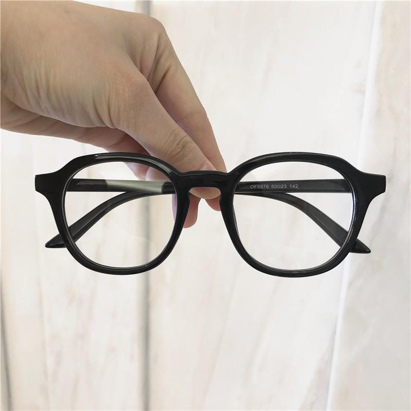 Product Introduction of Round Plain Glasses Unisex Retro Myopia Glasses Frame Fashion All-Match Simple Glasses Frame 65