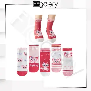 GGS KS31 KAOS KAKI ANAK PEREMPUAN KARAKTER MOTIF LINABELL KS31