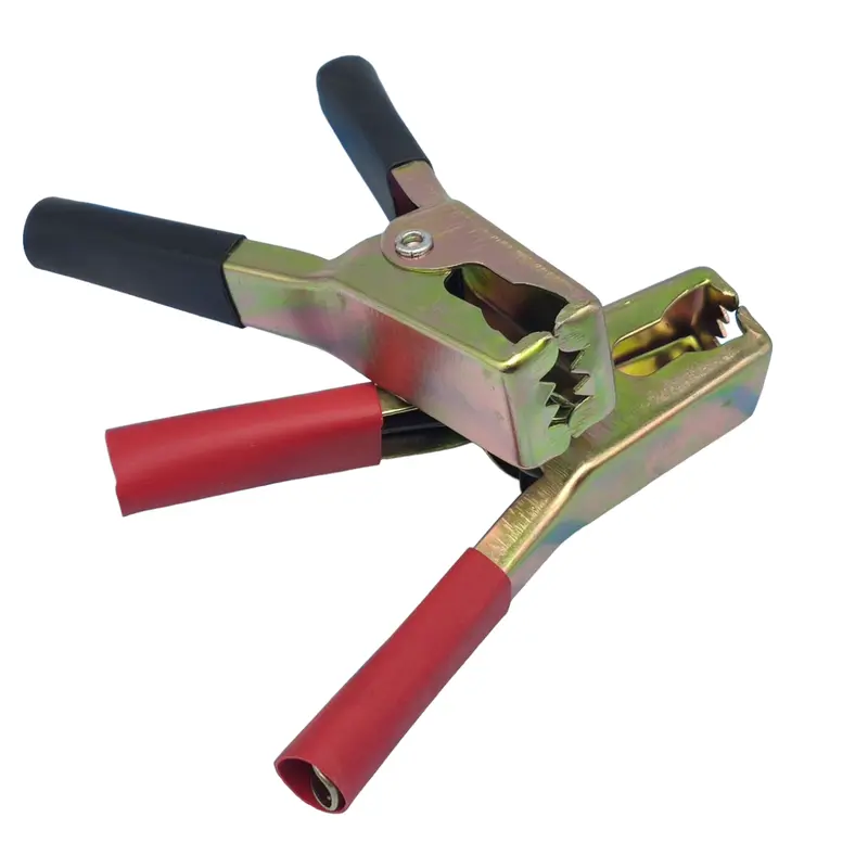 Kẹp ắc quy Acquy 100A Thép Không rỉ (Đỏ + Đen), 93mm, Lò Xo Cực Kì Khỏe. - Linh kiện điện tử QUỲNH DIỄN 4