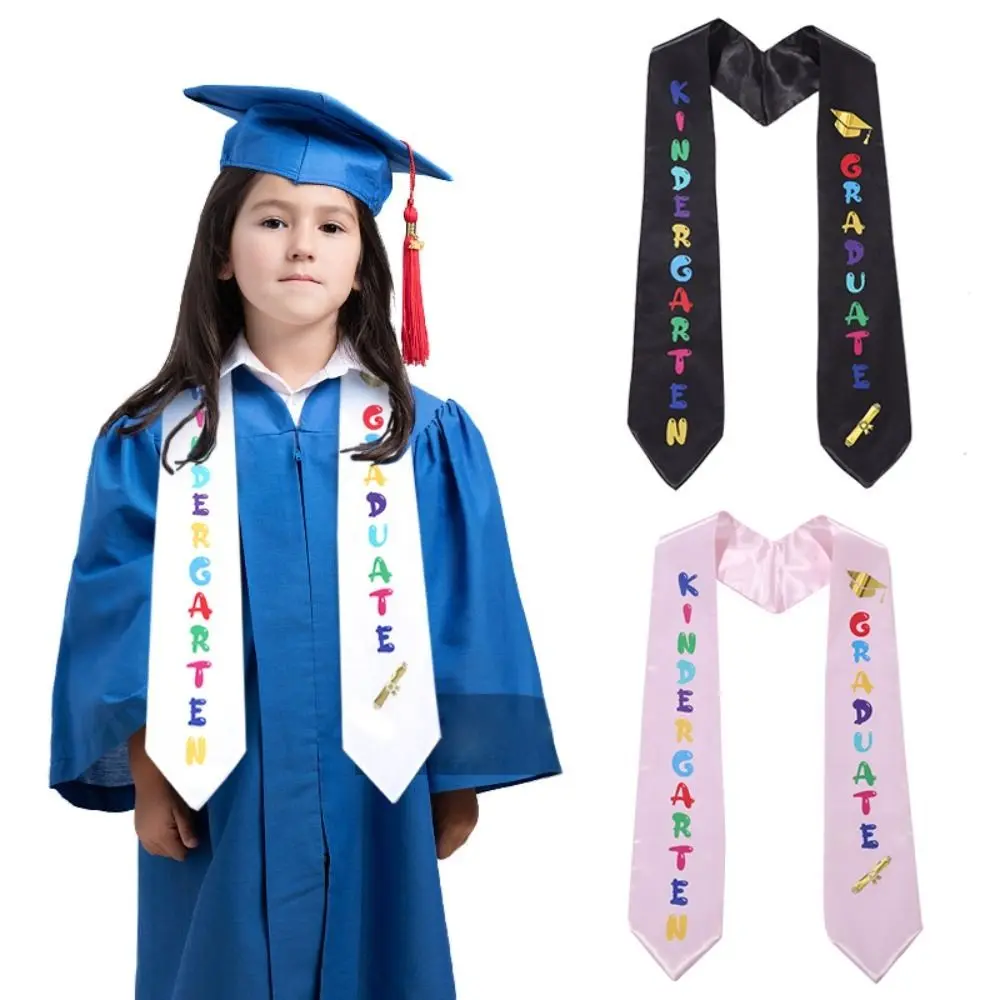 Gift Adult Graduation Uniform Unisex Academic Dress Honor Stole Kindergarten Sash Preschool Graduation Stole Graduation Robes Graduation Stole Sash