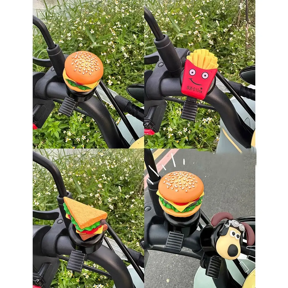 【QUAU】 Motorcycle Bike Bell Loud Sound of Aluminum Alloy Portable Motorcycle Bells