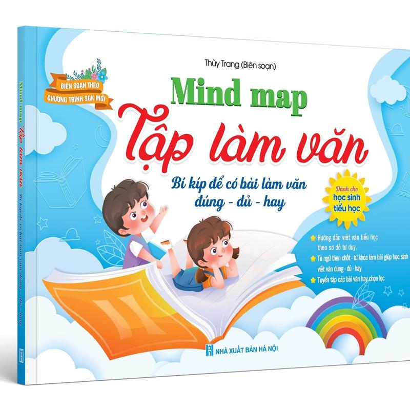 Sách mới Mind map Tập làm văn (dành cho học sinh Tiểu học) - Thùy Trang Biên soạn theo chương trình SGK mới