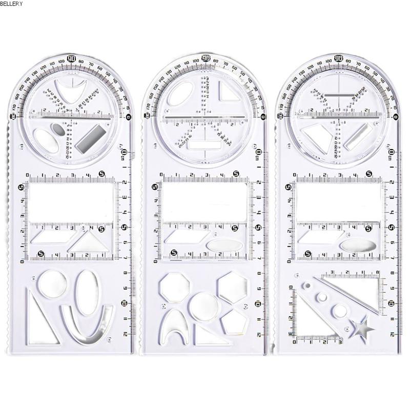 Architecture Multifunctional Geometric Ruler Mathematics Measuring ...