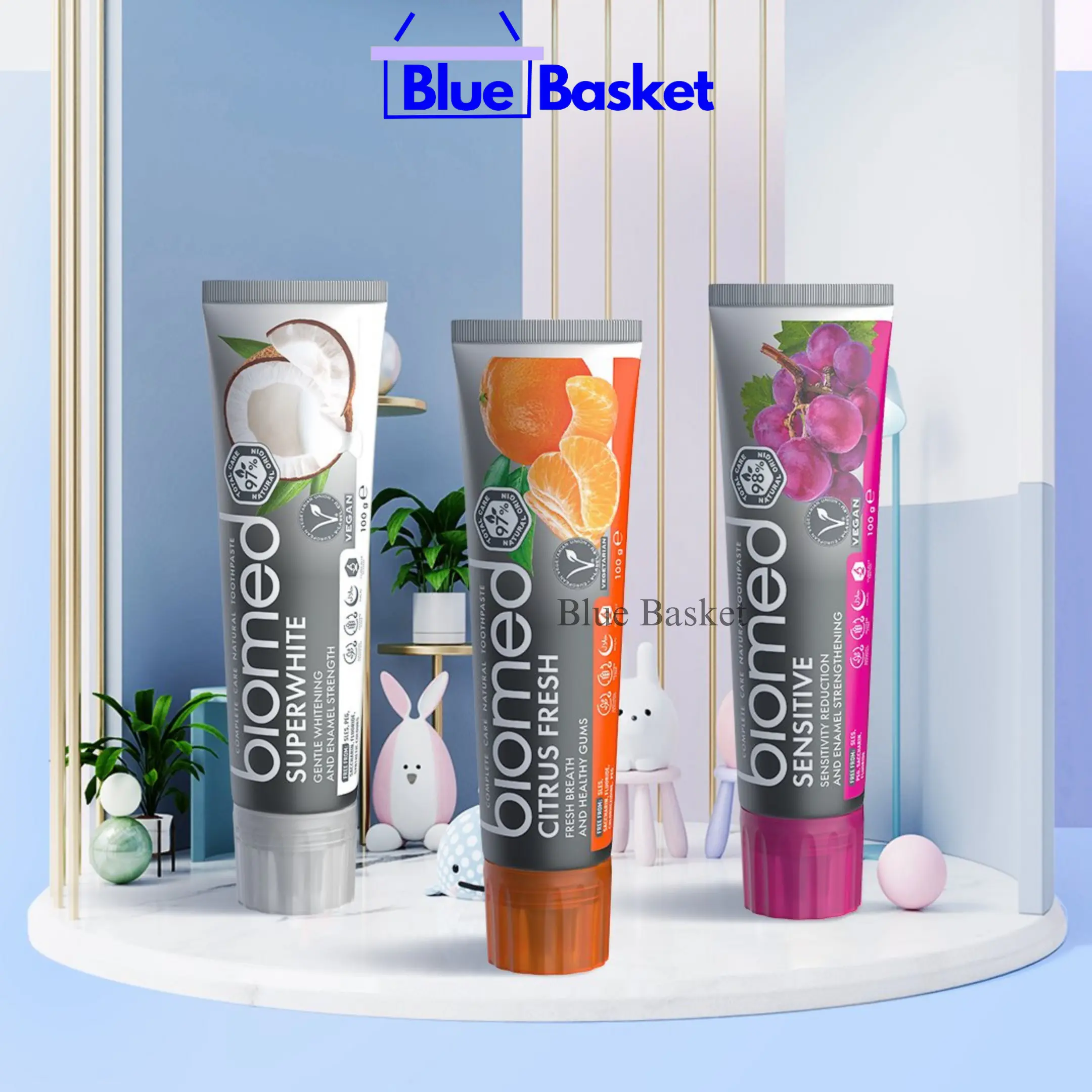 Kem Đánh Răng Hữu Cơ Biomed Thụy Sĩ Tuýp 100Gr An Toàn Cho Cả Gia Đình Giúp Trắng Răng và Bảo Vệ Nướu
