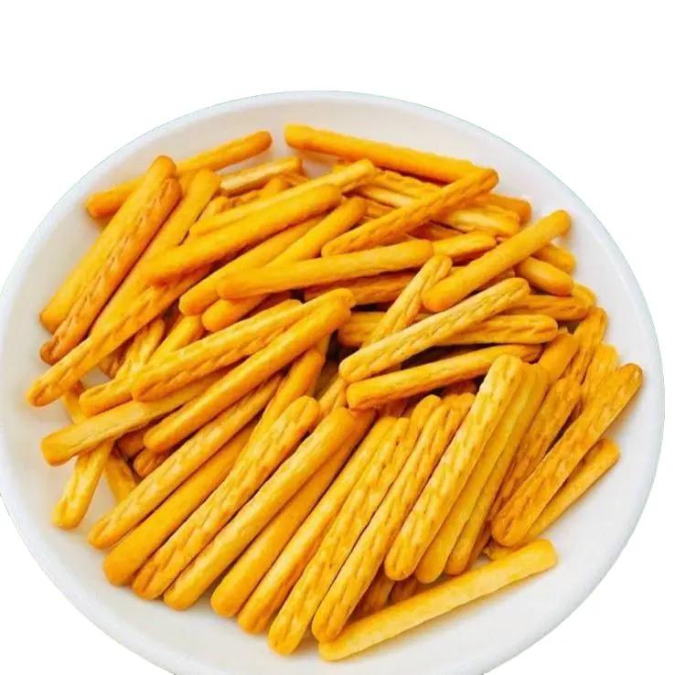 Bánh quy đũa quy mặn liên hưng túi 500 gram Snack Ăn Vặt Food - Mua 1 tặng 1 hộp sữa - Coffee bánh que chấm sốt