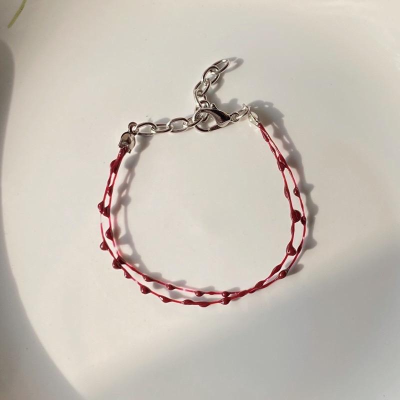 Fake blood bracelet/ Gelang darah palsu 0