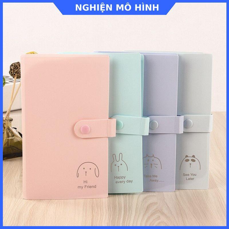 Sổ đựng lomo card ảnh in mini thẻ sưu tầm card idol đựng được 120 đến 240 card phù hợp cho thẻ 6x9 album lomo Decor Decor Phòng