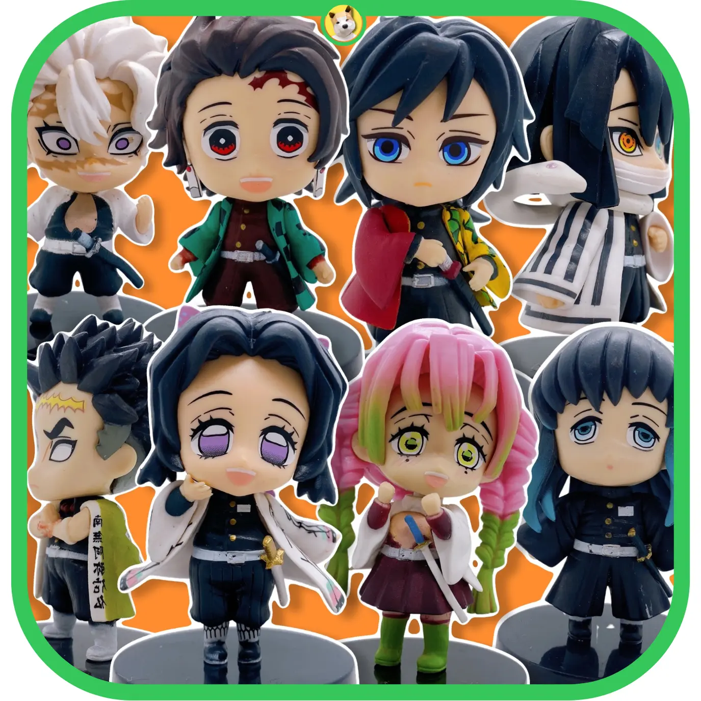 Mô hình Kimetsu No Yaiba Thanh Gươm Diệt Quỷ Demon Slayer Tanjiro Tomioka Rengoku Shinobu Mitsuri Tiệm Đồ chơi Beocaz Thủy trụ Trùng Trụ Luyến Trụ Xà trụ nham trụ Toy