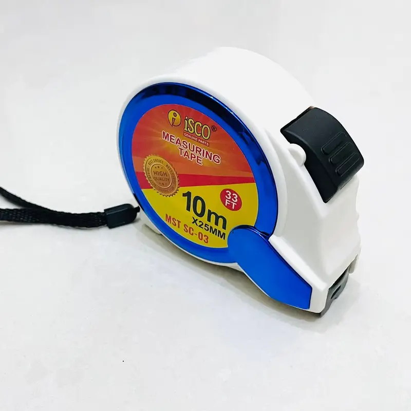 Meteran Roll 10 Meter 10 M Bangunan Tukang Rumah - Measuring Tape ABS 2