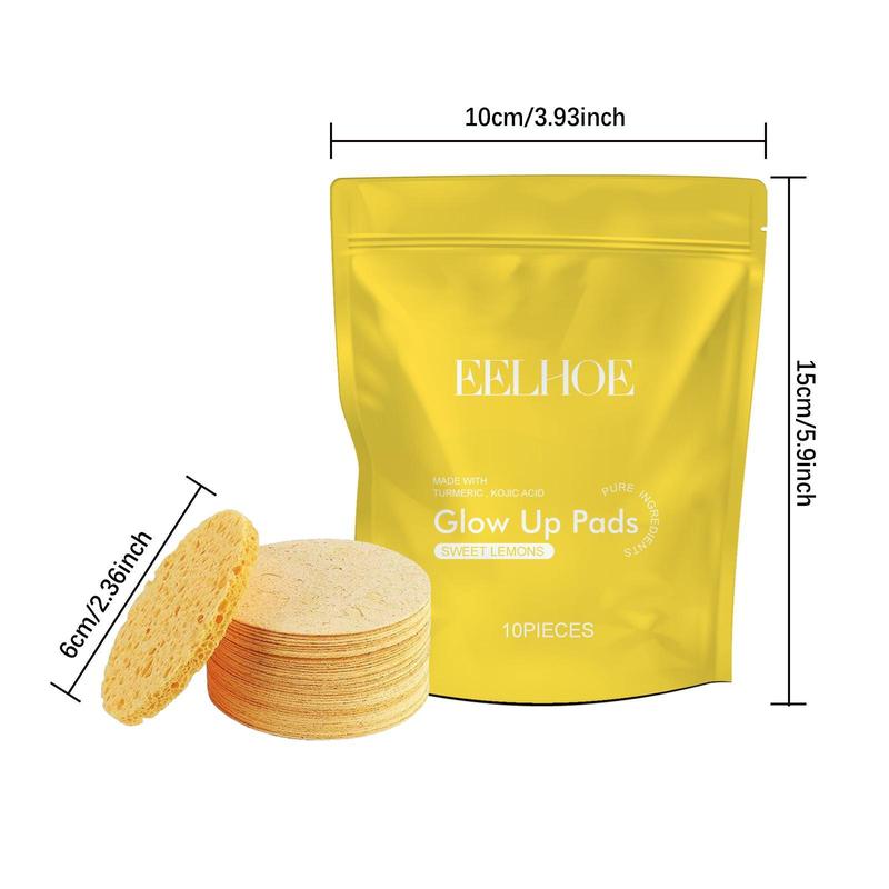 Product Introduction of Turmeric Cleansing Pad Deeply Cleanses Skin, Removes Dirt, Controls Oil and Softens Exfoliated, Tender Skin 14