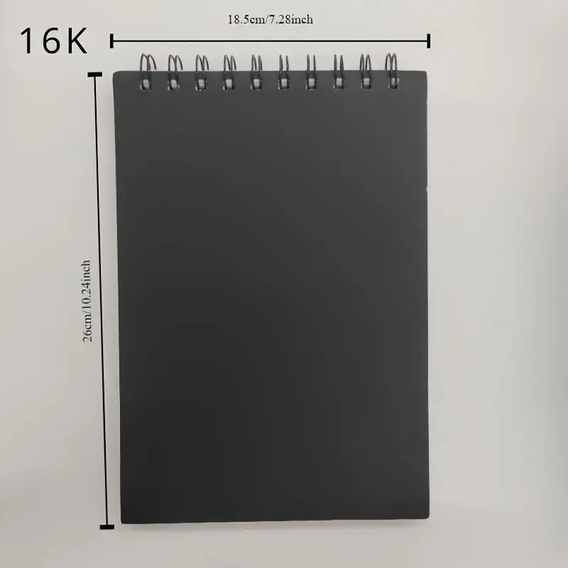 Sketch Book, 1 Count Spiral Sketch Book, 50 Sheets Art Sketch Book, Art Drawing Writing Paper for Adults Beginners Artist 1
