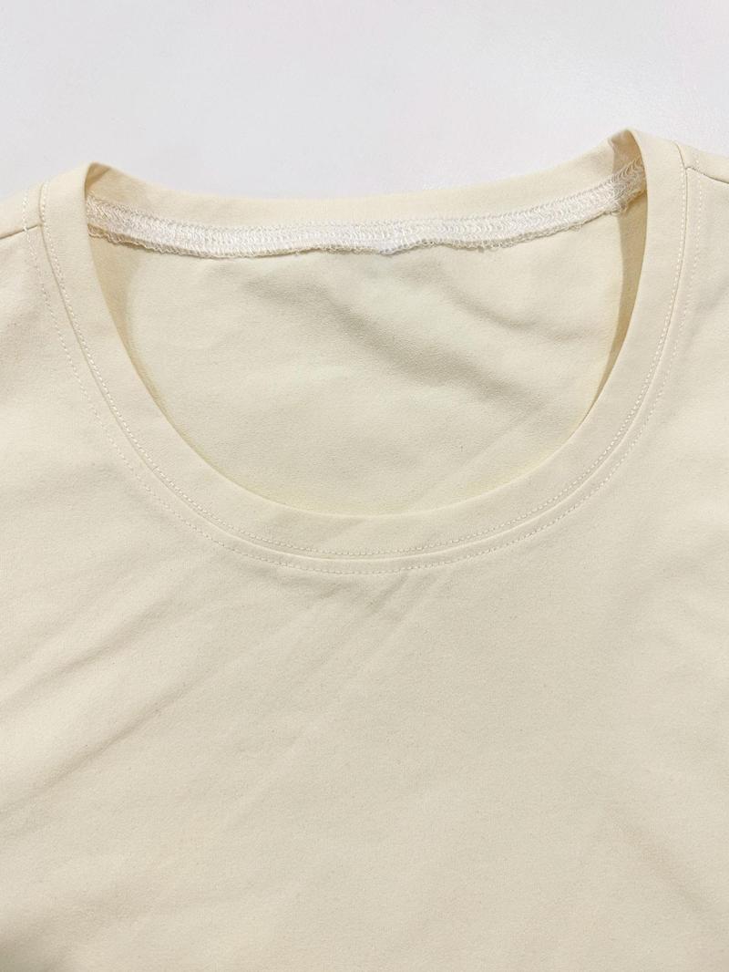 Product Introduction of Men's Graphic Print Round Neck Tee, Regular Fit Casual Comfy Breathable Short Sleeve Crew Neck T-shirt for Summer, Men's Top for Daily Wear 6