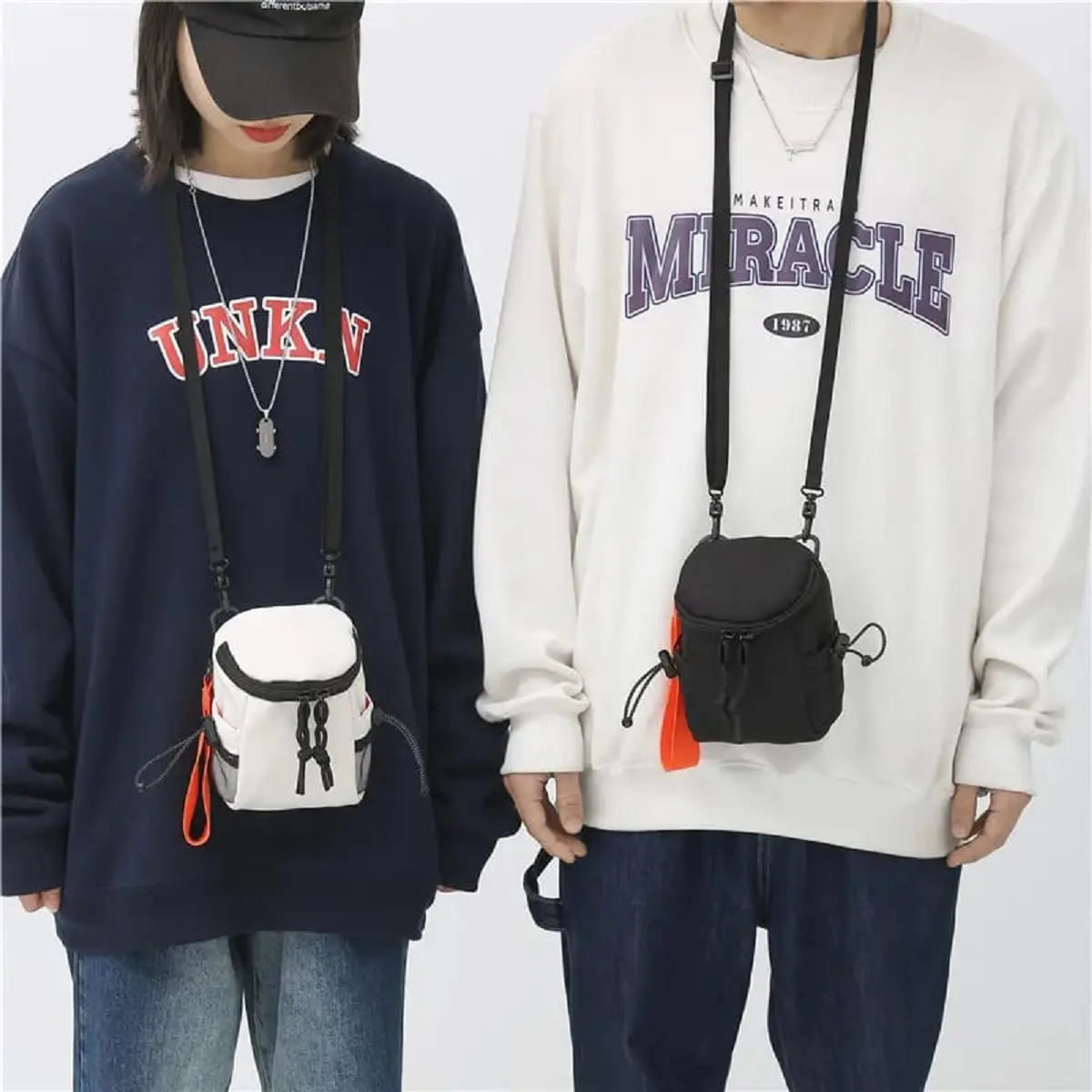 Tas Selempang Slempang Mini Slingbag Pria Wanita Korea