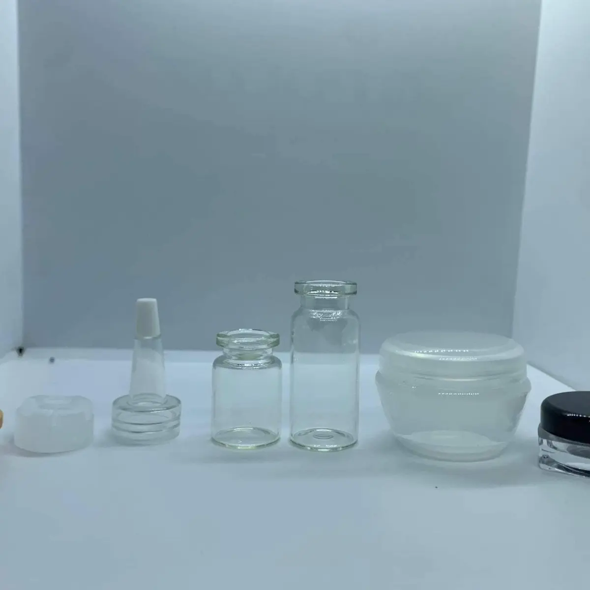 Lọ Chiết Thuỷ Tinh 5ml, 10ml, Hũ chiết 5g , 20g Dùng chiết serum, mỹ phẩm trong spa, thẩm mỹ viện