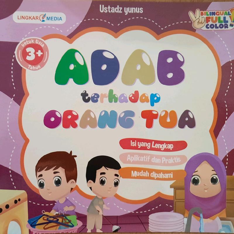 Isi 6 Buku - Seri Adab Anak Muslim - LM 6