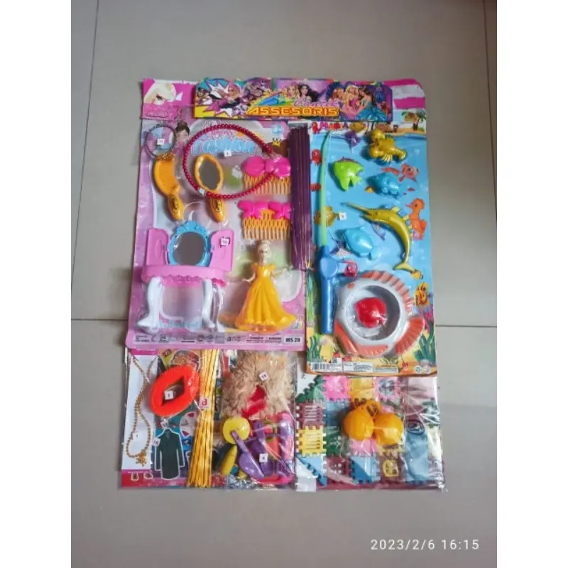 Kolas Cabutan Cabut Super Barbie Dapur LOL Kitchen Jual Ecer 1000 Mainan Anak Murah (isi 120 pcs) 2
