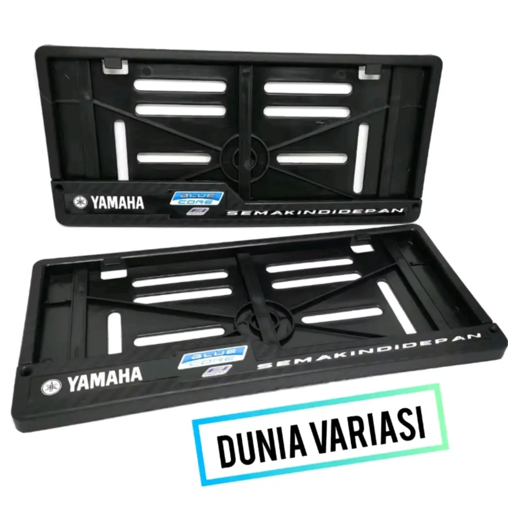 2PCS.bingkai plat nomor kendaraan bermotor Yamaha Car Motorcycle