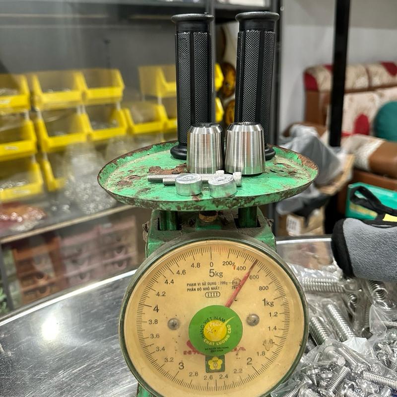 Gù Tạ ĐỐI TRỌNG INOX và Bao tay (KHÔNG DÙNG CHO SONIC & EXCITER155, AB SHMODE) (VISION ĐỜI MỚI)