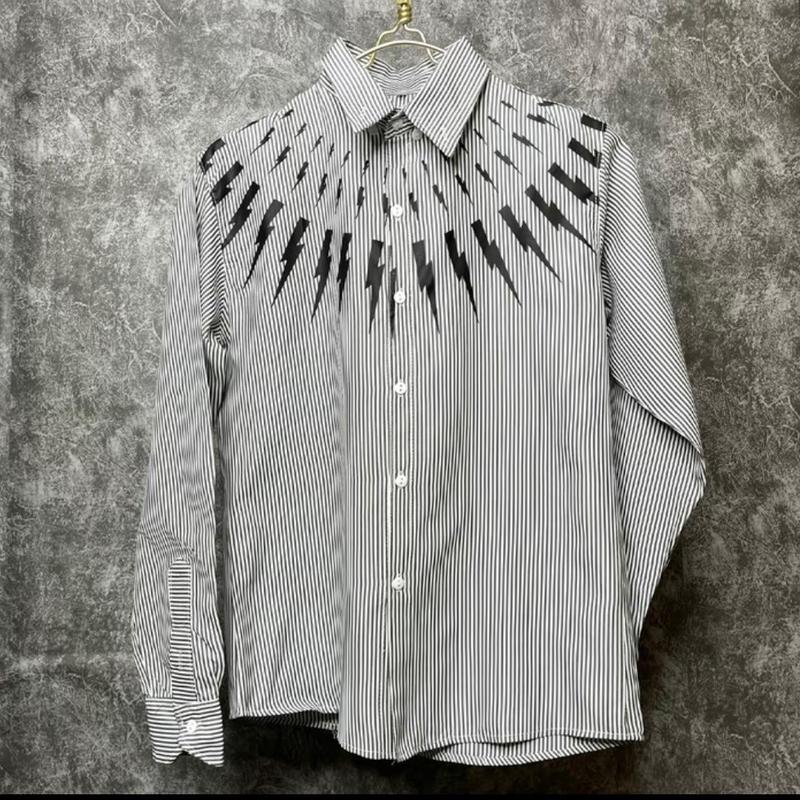 Áo sơ mi nam nữ hình tia sét cực hót