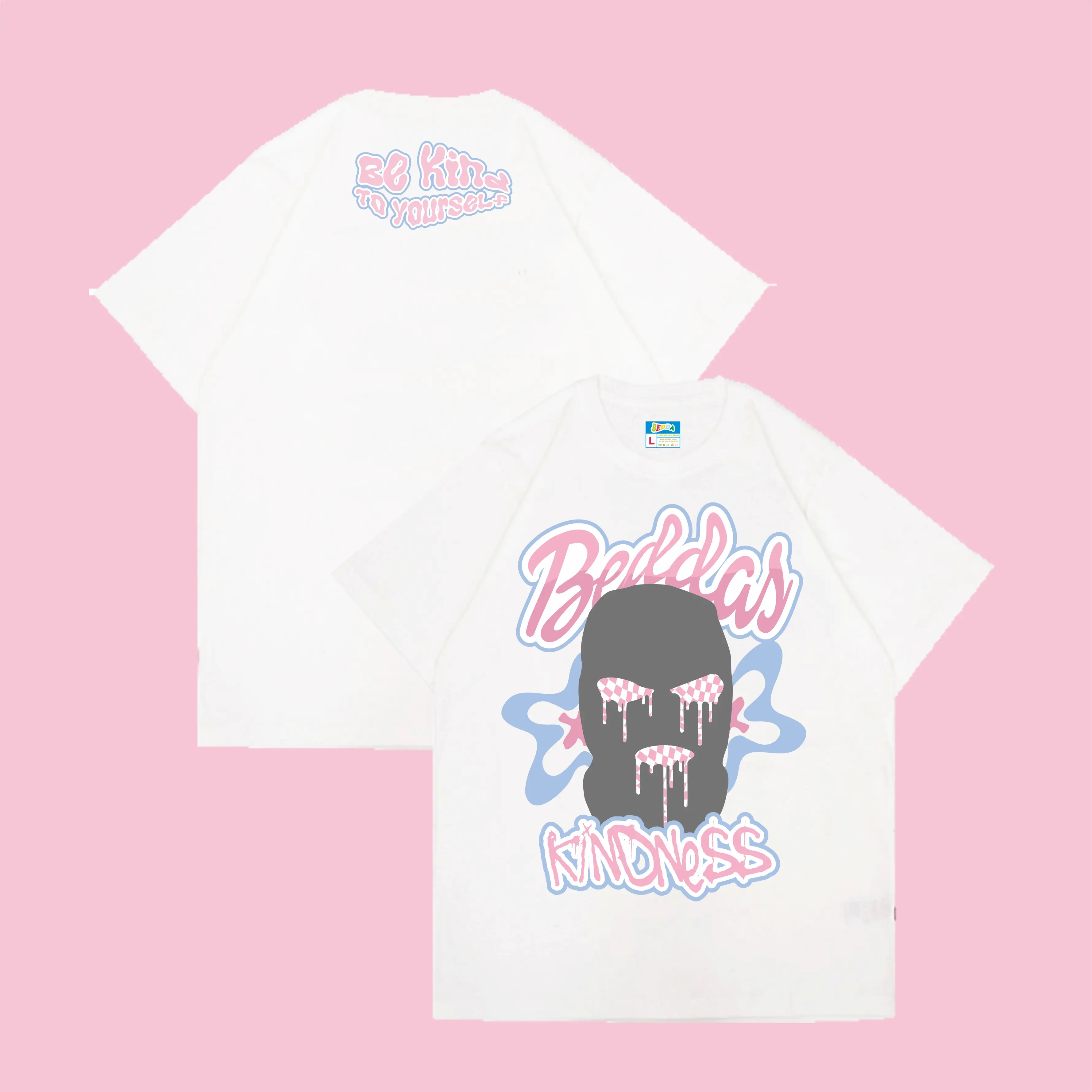 Bedda - T-Shirt Kindness White Combed 24s