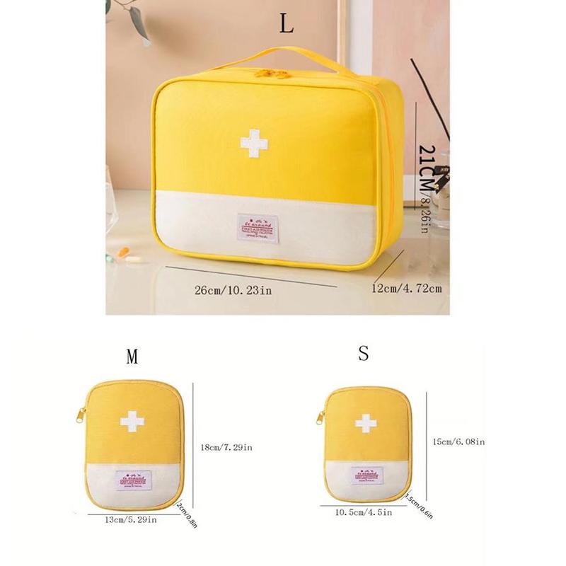 Product Introduction of 1 Piece Emergency Medicine Storage Bag, Portable Medicine Storage Box, Emergency Packaging Container for Outdoor Travel Office 6