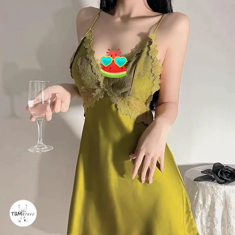 [Sale 1 Thêm 1] Đầm ngủ nữ SCL mặc nhà (kèm quần)