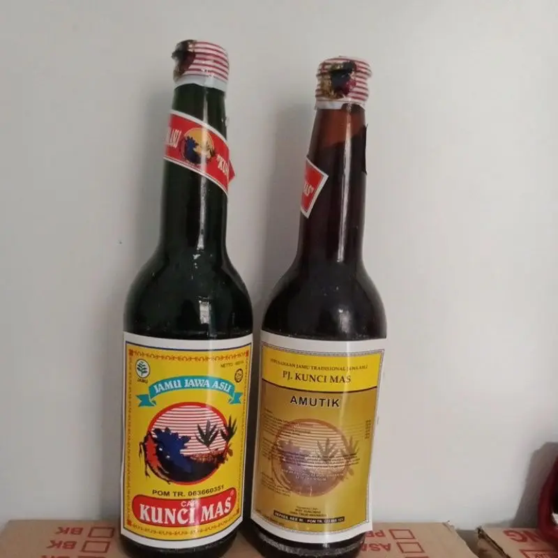 JAMU KUNCI MAS 600ml  PEGEL LINU ASAM URAT 1