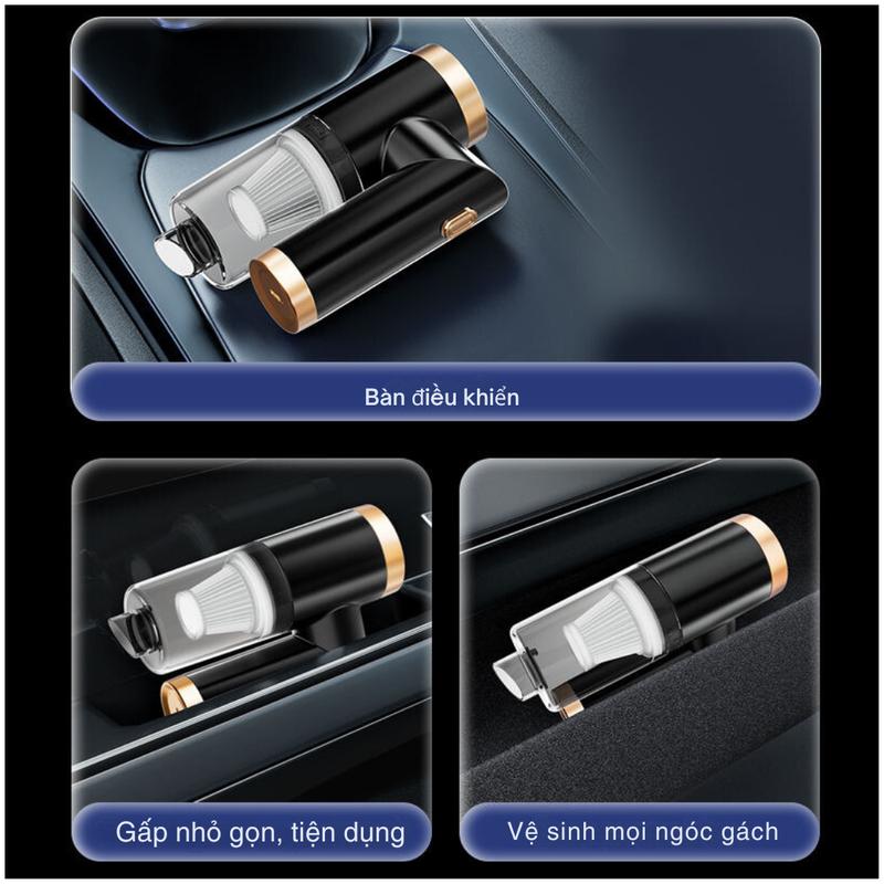 Product Introduction of Máy hút bụi cầm tay không dây, công nghệ mới hiện đại tiện lợi dành cho xe hơi, ngóc gách nhỏ trong nhà 14