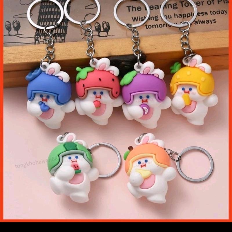 Móc Khoá Cute Nhiều Nhân Vật Hoạt Hình Cute Phụ Kiện Trang Trí Dễ Thương Thiết Kế Đơn DecorCiin Móc Chìa Khoá Móc Khóa Nhung Hoa Sen Women 3