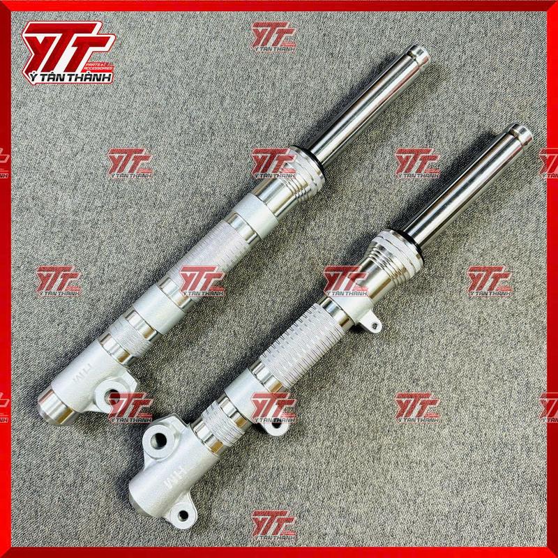 Phuộc Vario 150 phay thái Bạc cắt ty 3 phân MS01