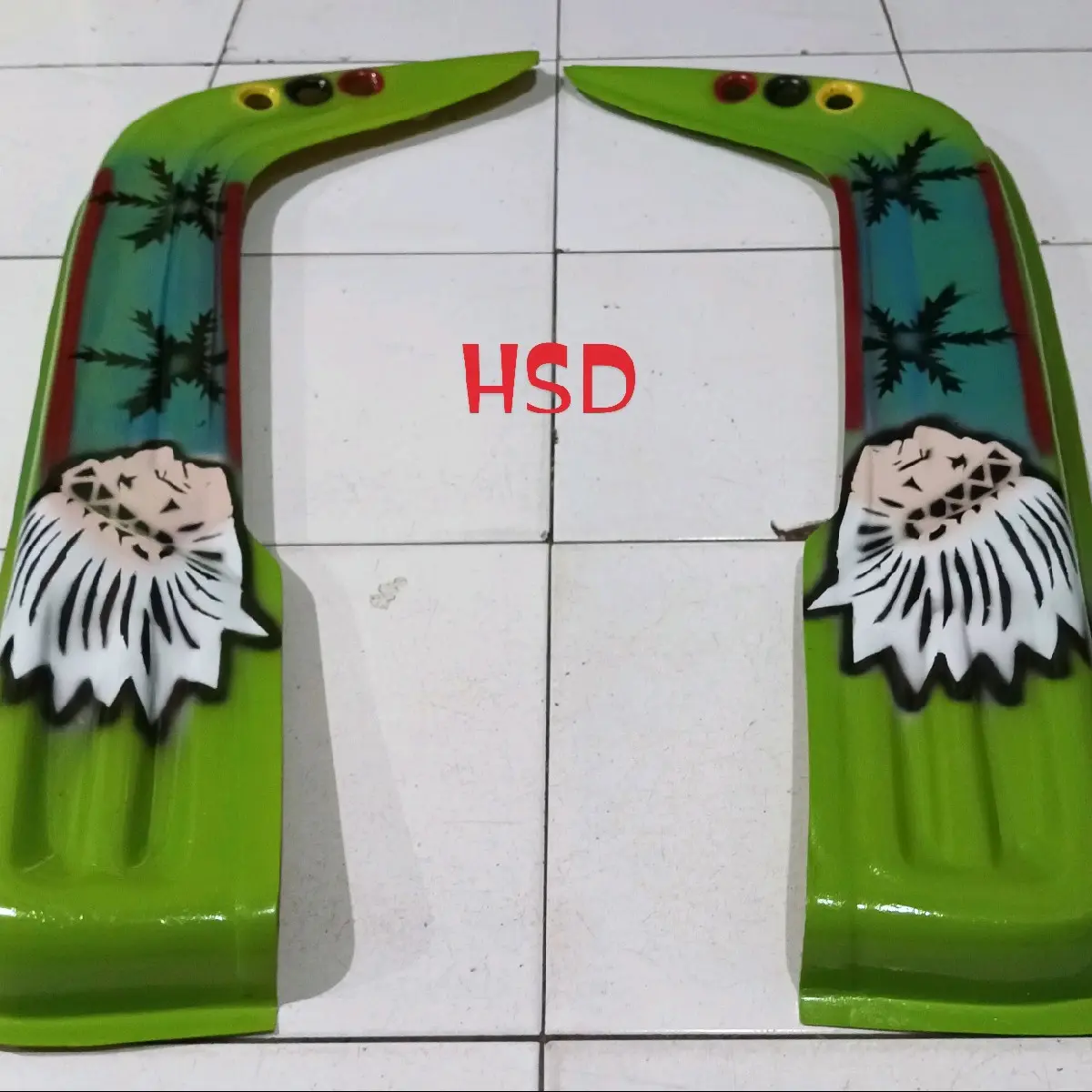 atalang air mobil Hino lohan air brush model lukis