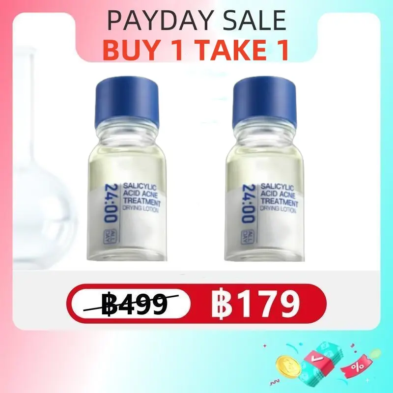 【TOP】2pcs【Dr.Leo Acne Plus Drying Lotion】 -10ml All Skin Types Alcohol Free Acne Wash