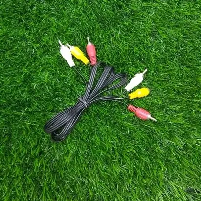kabel 3 RCA to 3 RCA/kabel RCA-RCA video non paking ( PJ )