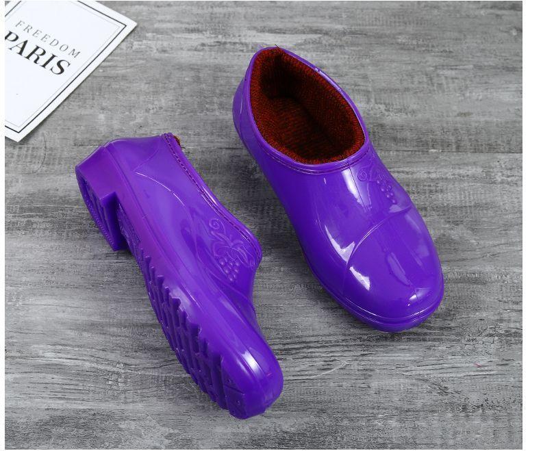 Product Introduction of Ủng Đi Mưa Cổ Thấp Dành Cho Nữ, Bảo Hộ Lao Động, Làm Bằng Cao Su Hình Ngưu Bàng, Ngắn Trên, Thích Hợp Cho Nhà Bếp, Chống Trượt, Giày Đi Mưa, Cắt Nông, Giày Cao Su Làm Việc, Giày Đi Mưa Giữ Nhiệt 11