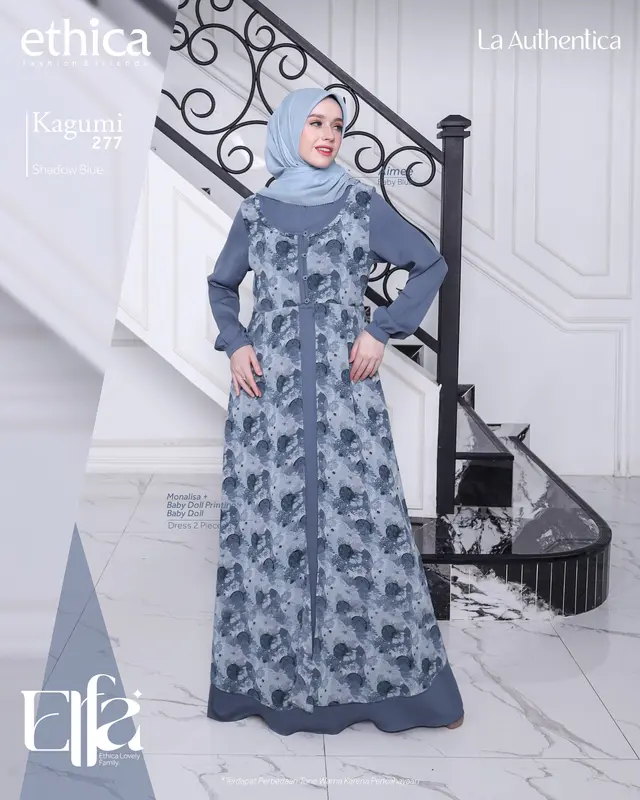 SARIMBIT ETHICA TERBARU 2023 ELFA 276 SHADOW BLUE 1