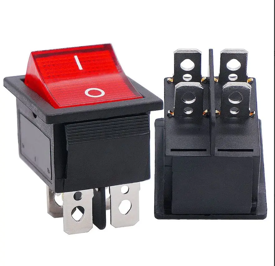 Large Rocker Style Switch Rocker Switch Big with led/light 4leg 4pin - TikTok Shop Philippines