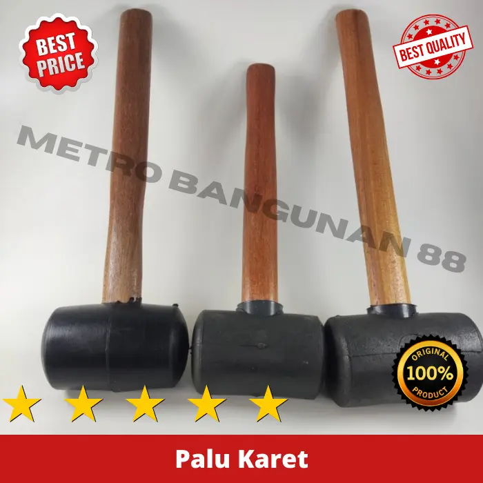 Murah Palu Karet Keramik Granit Serbaguna 6 12 16 24 Oz
