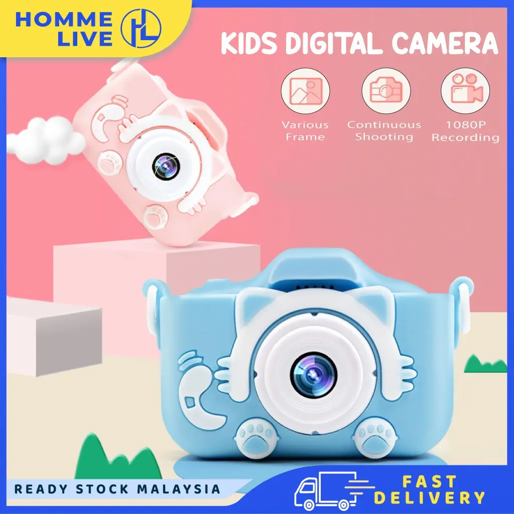 Kids Camera 1080P Digital Camera With 32GB TF Card /HD Video /5 ...