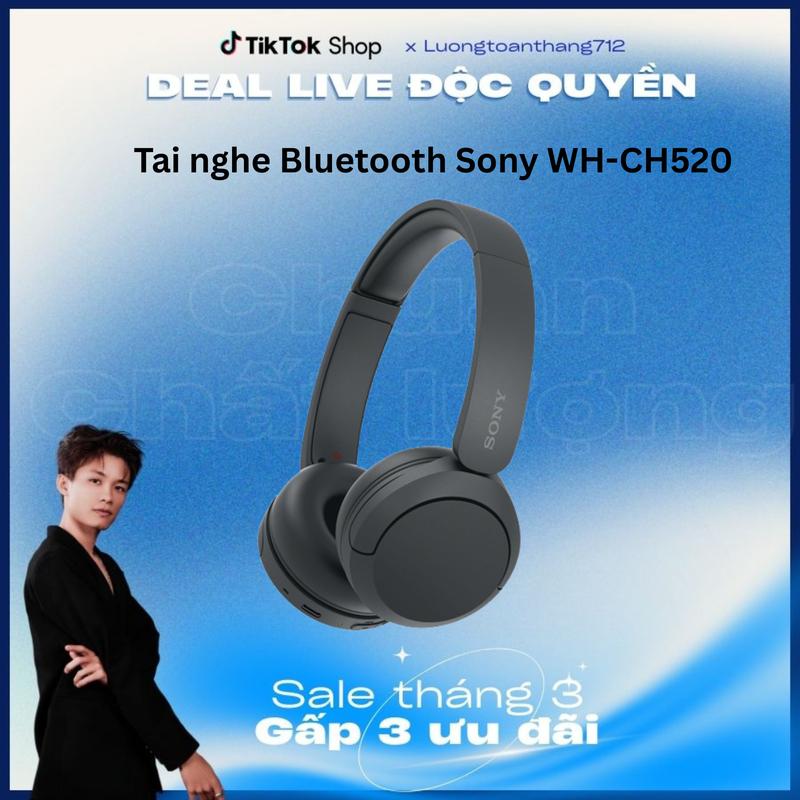 Tai nghe Bluetooth chụp tai Sony WH-CH520