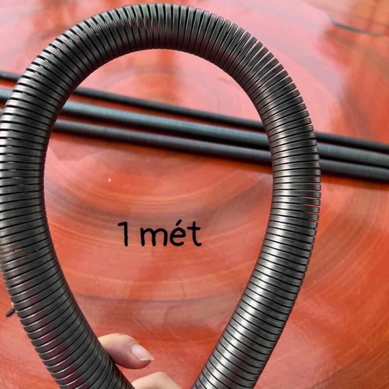 lò xo uốn ống nhựa luồn dây điện dài 1 mét (loại ống đen sịn)