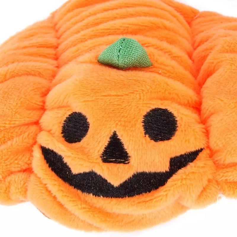 Product Introduction of Creativity Halloween Pet Pumpkin Hat Orange Adjustable Cat Pumpkin Headwear Cute Cosplay Costume Pet Pumpkin Cap 14
