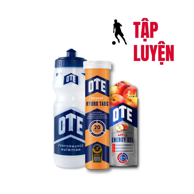 Combo Thực Phẩm Năng Lượng OTE Bóng Đá Ngày Tập Luyện 0
