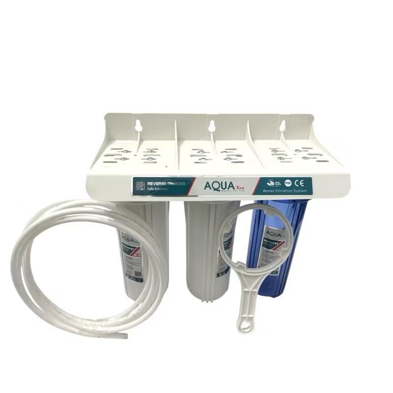  Bộ Lọc Nước Sinh Hoạt 3 Cấp Lọc Thô 10 Inch - Đầy Đủ Giá Đỡ Tay Văn Lõi 1,2,3 